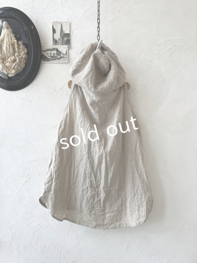 画像5: Libera&Capricciosa／フードリネンタンクトップ・フラックス