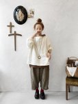 画像10: Libera&Capricciosa／フードリネンタンクトップ・インクブルー