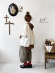 画像9: Libera&Capricciosa／フードリネンタンクトップ・インクブルー