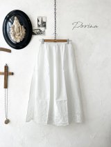 Porina/コットンレースペチスカート・オフ
