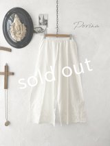 Porina/コットンレースペチパンツ・クリーム