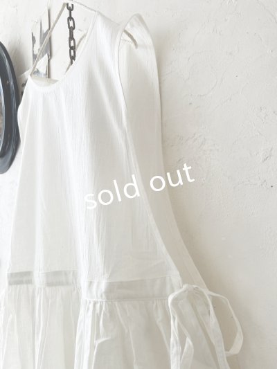 画像5: nous rendent heureux/サイドリボンタブリエドレス・オフ