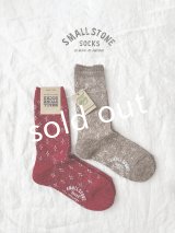 SMALL STONE／フラワードットソックス