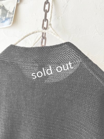 画像6: SO／サマーニットドロップベスト・ブラック