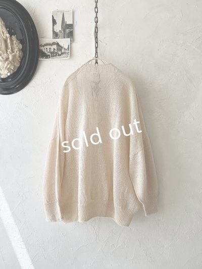 画像6: SO／サマーニットカーディガン・アイボリー