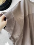画像4: SO／切り替えコクーンチュニック・グレージュ