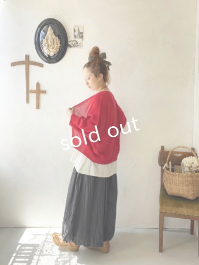 画像10: SO／サマーニットカーディガン・ブラック