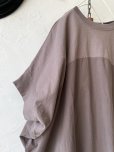 画像3: SO／切り替えコクーンチュニック・グレージュ