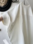 画像7: SO／切り替えコクーンチュニック・ミルクホワイト