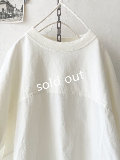 画像3: SO／切り替えコクーンチュニック・ミルクホワイト