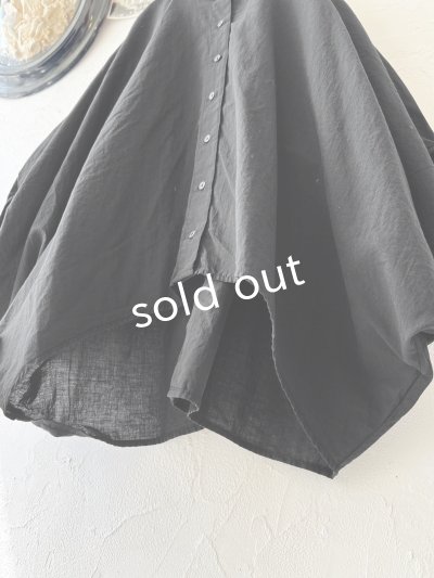 画像4: 【30%OFF SALE】SO／バルーンドルマンブラウス・ブラック