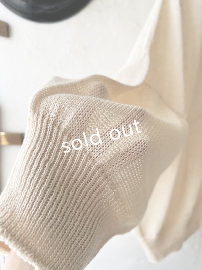 画像6: SO／サマーニットカーディガン・ブラック