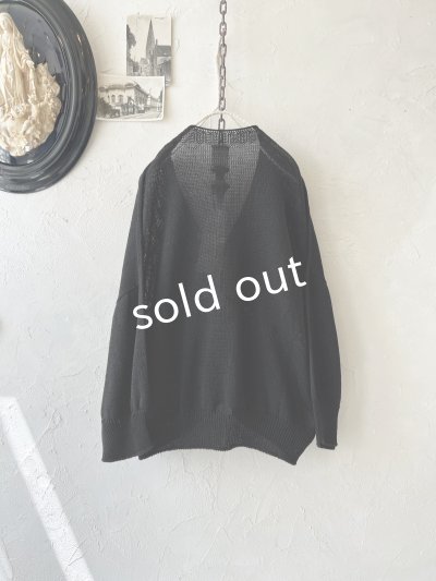 画像4: SO／サマーニットカーディガン・ブラック