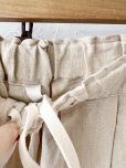 画像5: seasew.／518 リネンキャンバスワイドパンツ・ベージュ