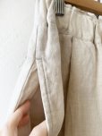 画像3: seasew.／518 リネンキャンバスワイドパンツ・ベージュ