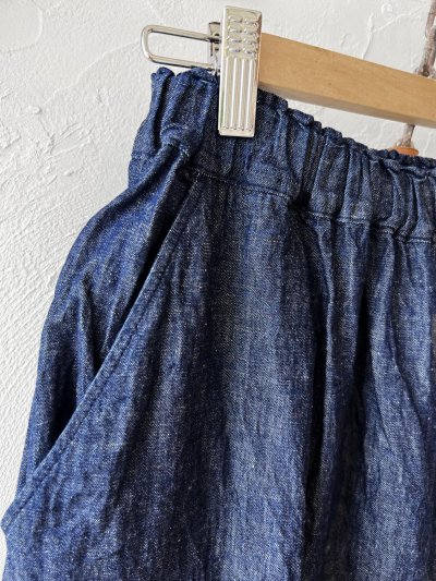 画像2: seasew.／506 ライトデニムコクーンパンツ・インディゴ