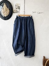 seasew.／506 ライトデニムコクーンパンツ・インディゴ