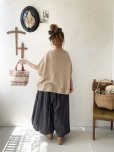 画像7: SO／二枚仕立てのバルーンパンツ・スミ