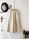 画像7: seasew.／518 リネンキャンバスワイドパンツ・ベージュ