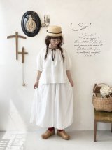SO／二枚仕立てのバルーンパンツ・オフ