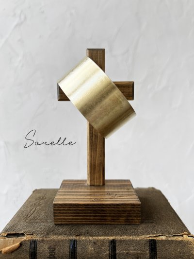 画像1: sorelle／真鍮のバングル・3cm