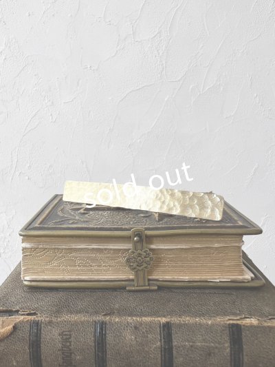 画像3: sorelle/真鍮のヘアクリップ【槌目】