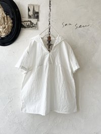 seasew.／304 セーラーカラープルオーバー・オフ
