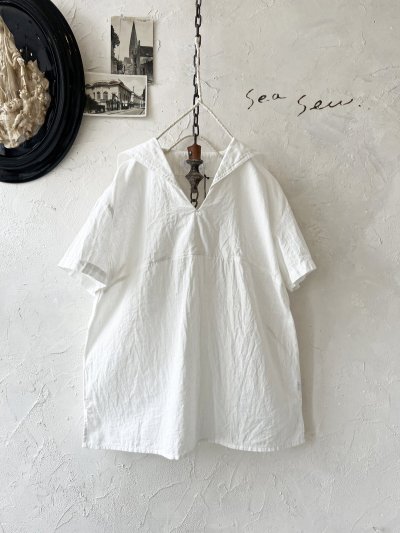 画像1: seasew.／304 セーラーカラープルオーバー・オフ