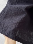 画像5: seasew.／306 スキッパーギャザーブラウス・ネイビー