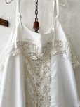 画像2: shizuka's【30】アンティークレースのキャミチュニック・白 (2)