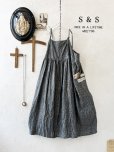 画像1: shizuka's【2】キャミワンピース・ダンガリー (1)