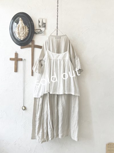 画像9: shizuka's【31】アンティークレースのキャミ・白マディラ