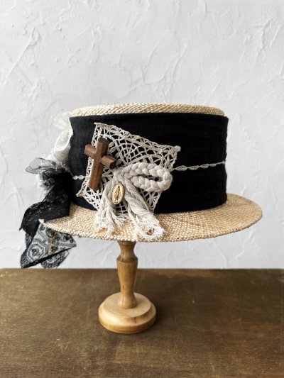 画像2: MiHAT+pollenbienco／Canotier【C】