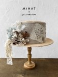 画像1: MiHAT+pollenbienco／Canotier【B】 (1)