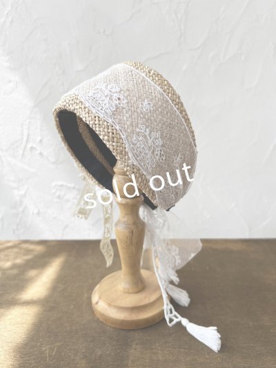 画像8: MiHAT+pollenbienco／Alice band【C】