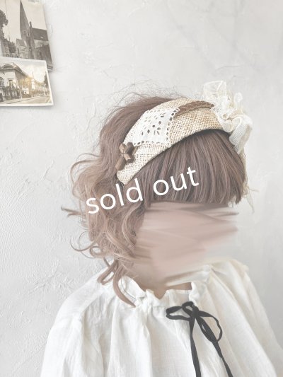 画像9: MiHAT+pollenbienco／Alice band【H】