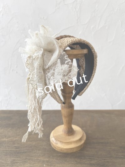 画像7: MiHAT+pollenbienco／Alice band【H】