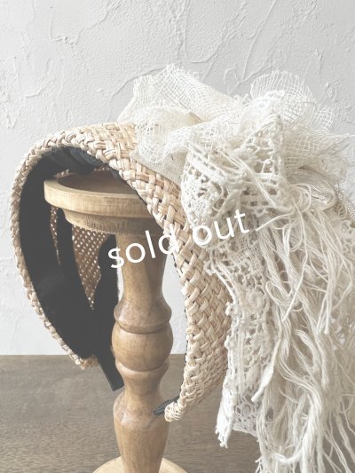 画像7: MiHAT+pollenbienco／Alice band【G】