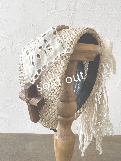 画像4: MiHAT+pollenbienco／Alice band【H】