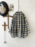 画像6: SO／バックギャザーシャツ・マドラスチェック