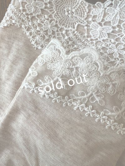 画像5: monami／コットンUVセミロングアームカバー・ダブルレース