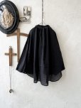 画像5: SO／バックギャザーシャツ・ブラック