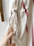 画像6: SO／ガーゼギャザーワンピース・レッドストライプ