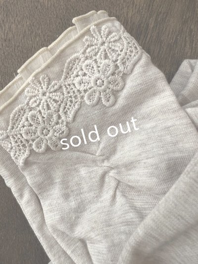 画像5: monami／コットンUVロングアームカバー・フリル