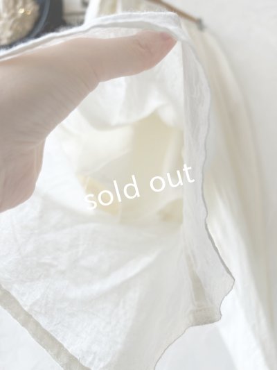 画像5: SO／ペチコート付きサルエルワイドパンツ・ナチュラル