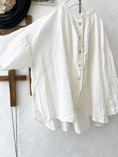 画像9: SO／バックギャザーシャツ・レッド