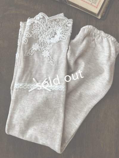 画像4: monami／コットンUVロングアームカバー・リボン