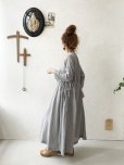 画像13: SO／ガーゼギャザーワンピース・レッドストライプ