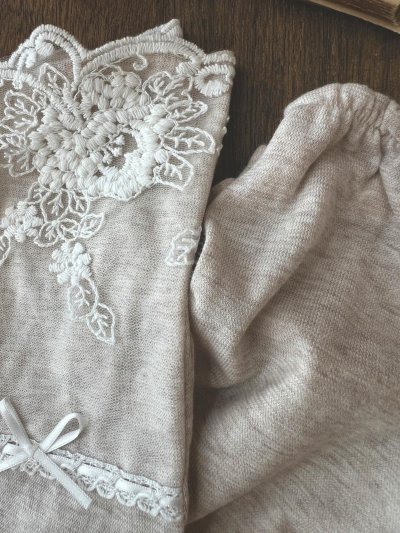 画像10: monami／コットンUVロングアームカバー・リボン