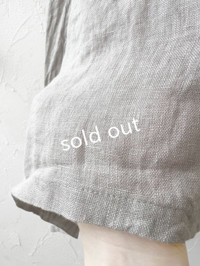 画像7: 08mab/リネンシャンブレーAラインワンピース・黒